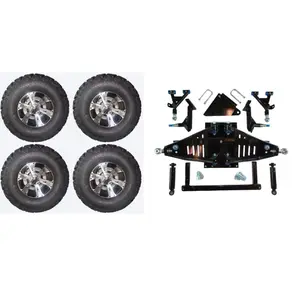 6" Lift Kit Combo with 10" Colossus for Yamaha Drive II Electric Golf Carts
