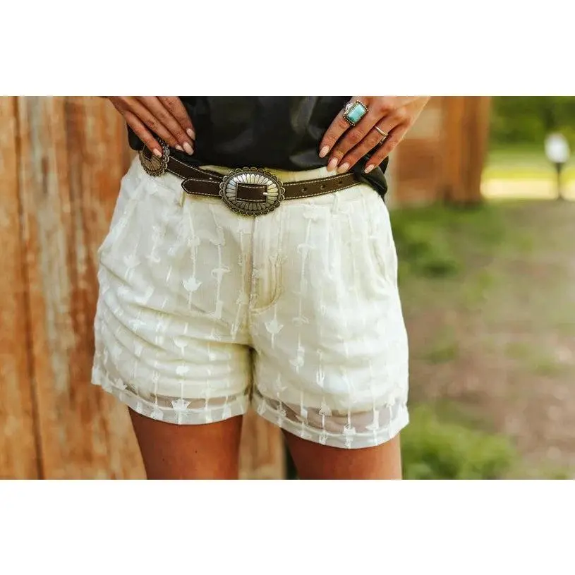 Saddle Bum Western Shorts
