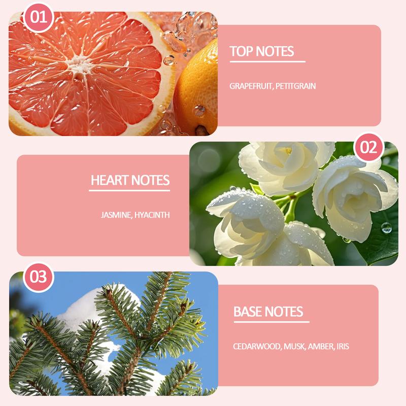 MOOD AMOR Pink Encounter Perfume for Women, 50ml, Sweet Romantic Floral Fruity Perfume for a Charming Aura, Gift Idea