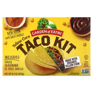 Garden of Eatin' Yellow Corn Taco Kit, 9.4 oz (267 g)