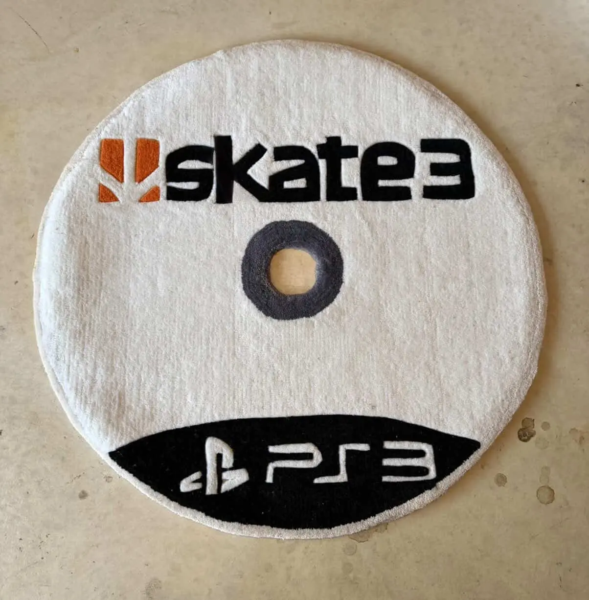STREET SKATING DISC RUG