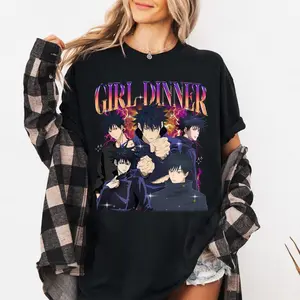 Limited Fushiguro Megumi Shirt, Jujutsu Kaisen Shirt, Anime Shirt, Gift For Him, Gift For Her, Girl Dinner Shirt