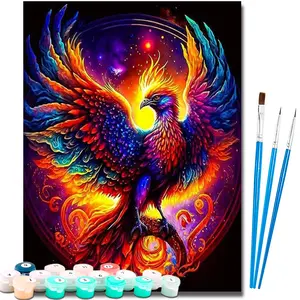 Paint by Numbers Kit for Adults Beginner,Easy Adult Paint by Number Kits on Canvas DIY Painting for Surprise Gift Home Wall Decor 16x20 Inch