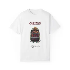 Camiseta de Caifanes El Silencio Banda de Rock en Español Unisex T-Shirt para Fans de Música