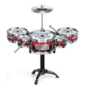 Drum sets for children beginners children's toys dynamic jazz drums for western percussion instrument