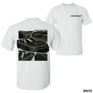 Camaro Muscle Car T-Shirt – Blacked-Out Chevrolet Camaro Graphic Tee, Street Performance Sports Car Shirt for Car Enthusiasts