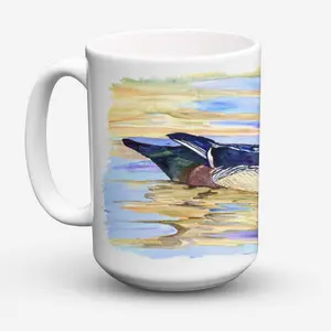 Wood Duck Dishwasher Safe Microwavable Ceramic Coffee Mug 15 ounce 8831CM15