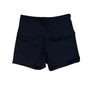 Women's High Waist Shorts - Black