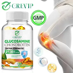 GREVIP - Glucosamine Chondroitin Supplement MSM Turmeric Frankincense Triple Ingredient Natural High Potency Joint Supplement Joint Health and Joint Function Support