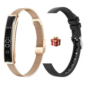 Smart Band 1atm Waterproof, Fitness Tracker & Pedometer, Multi-Sport Modes, IP68 Water Resistant, Compatible iOS & Android