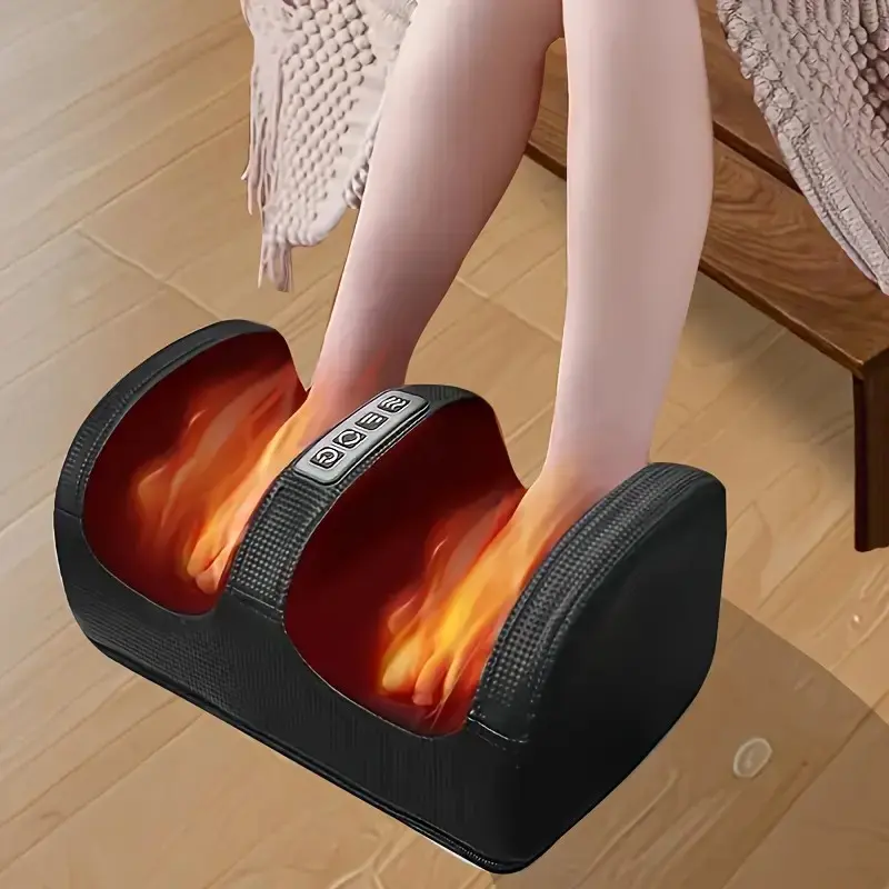 Relaxing Heat Foot Massager Machine for Circulation & Relaxation - US Plug, 1300g, Perfect for Father's Day & Mother's Day Gifts - Fathersdaygift