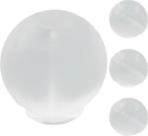 50 Pcs Comfort Impenetrable Soft Safety Backs, Clear Rubber TPE Material Backs Fit with All Types of Earrings (6.5mm)