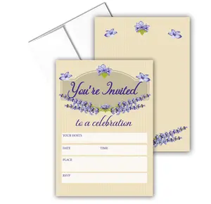 Stonehouse Collection Fill-in Party Invitations | 25 Count With Envelopes | USA Made | Wedding, Baby Shower, Rehearsal Dinner, Birthday Party