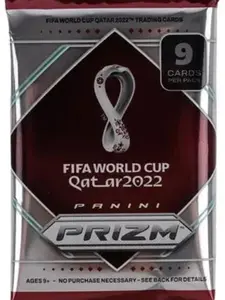 1 ( ONE PACK ) 2022 Panini Prizm FIFA World Cup Soccer Breakaway Pack