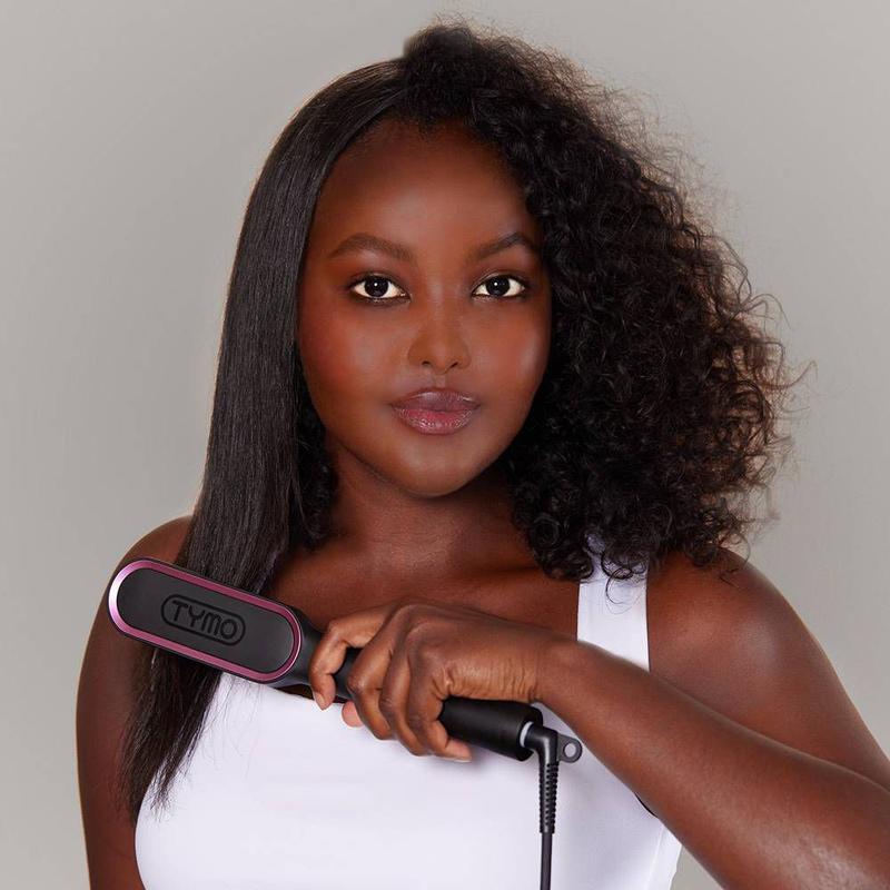 TYMO Ring Hair Straightening Brush - HC 100 - Black