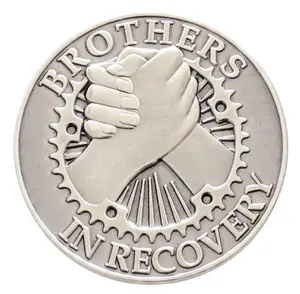 Brothers In Recovery Sobriety Medallion, Chip, Token, Coin