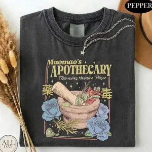 Mao Mao’s Apothecary Shirt, Kawaii Anime Potion Graphic Tee, Anime Girl Gift, Anime Lover Tshirt, Poison Tester Manga JMLZN
