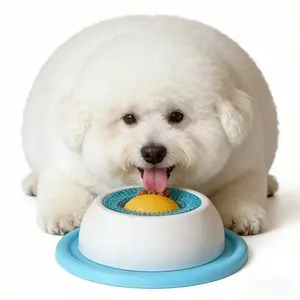 Healthy Slow Feeding Bowl & Licking Toy, Lick Mats for Cats and Dogs, Anti-Spill Slow Feeder Bowl, Licking & Play Bowl, Teeth-Cleaning & Energy-Consuming Slow Feeding Bow #SlowFeeder #SlowFeeding #PetLickBowl #HealthyPetFeeding