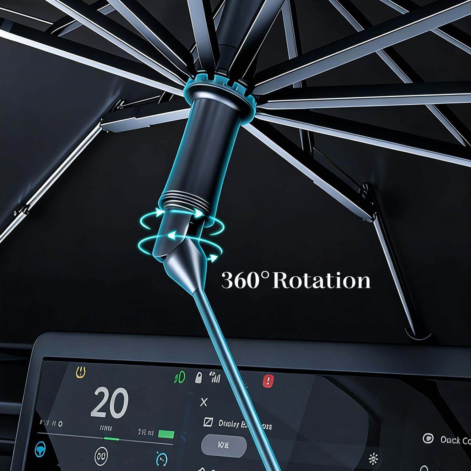 Foldable Car Windshield Sunshade Umbrella 140x79cm – UV Protection & Automotive Interior Sun Protection, Compact Storage, Easy Setup Sun Blocker for Cars, SUVs, Trucks,Car Stuff Foldable Car Windshield Sunshade Umbrella 140x79cm – UV Protection & Automotive Interior Sun Protection, Compact Storage, Easy Setup Sun Blocker for Cars, SUVs, Trucks,Car Stuff