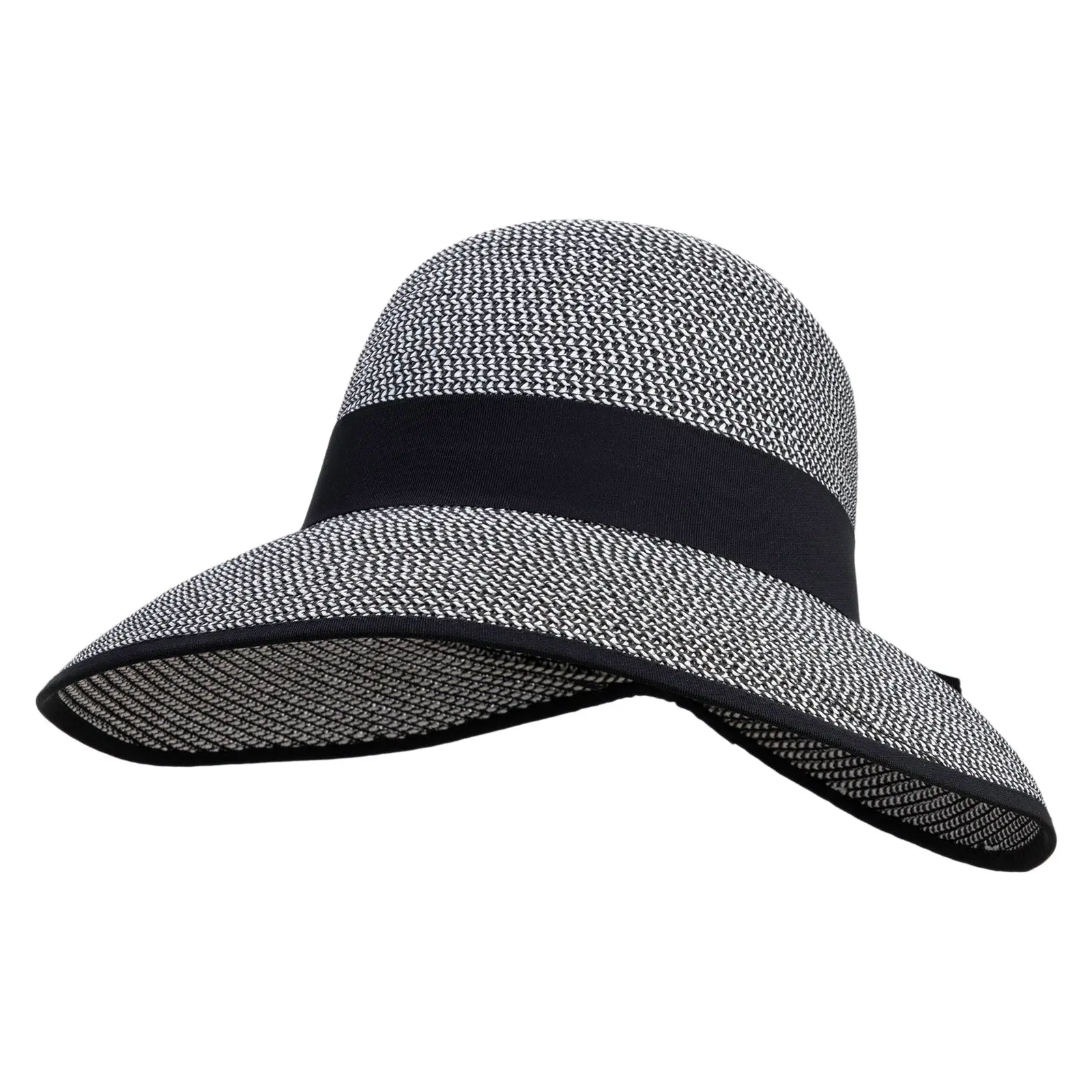 Women's 3.5" Brim Backless Ribbon Bow Hat