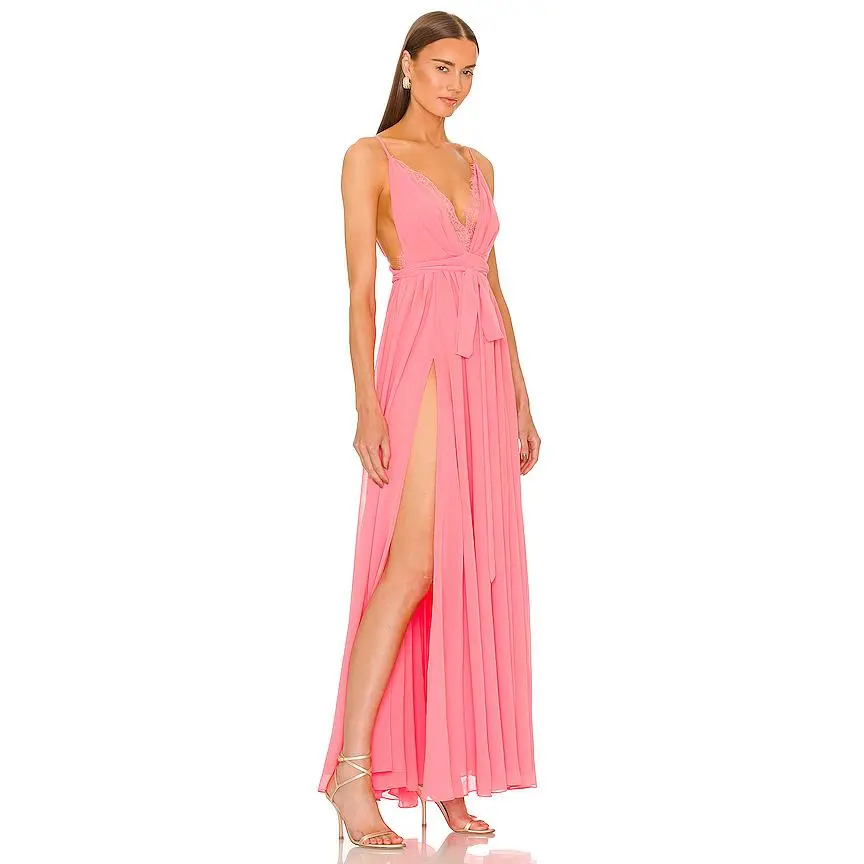 michael costello justin mini dress Michael Costello x REVOLVE Justin Gown in Lavender