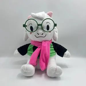 25CM Game Deltarune Ralsei Plush Toys Anime Tenna Jevil Lancer Stuffed Dolls Cartoon Plushie Animals Figure Birthday Xmas Decor Gifts