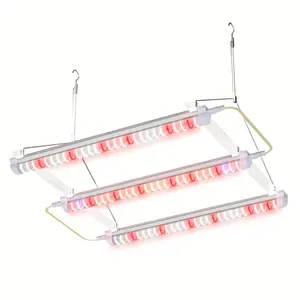 ALPHAGROW ABA ModuLight 32W LED Grow Light Kit, 3-Bar Full Spectrum with UVA IR Deep Red, Daisy Chainable High PPFD Lamp for Professional Cloning, Seedlings, Propagation, Microgreens, Supplemental Canopy Boosting for Grow Tents & Vertical Racks