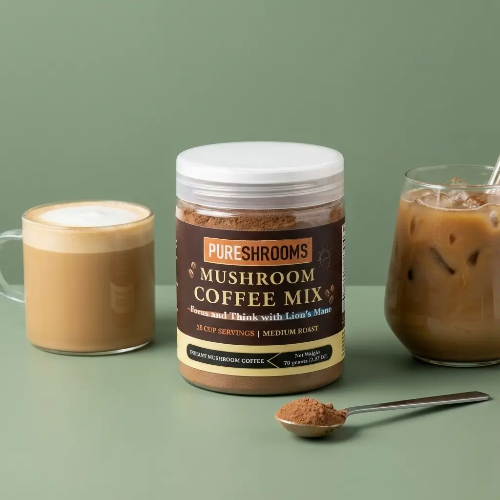 Focus & Think Instant Mushroom Coffee