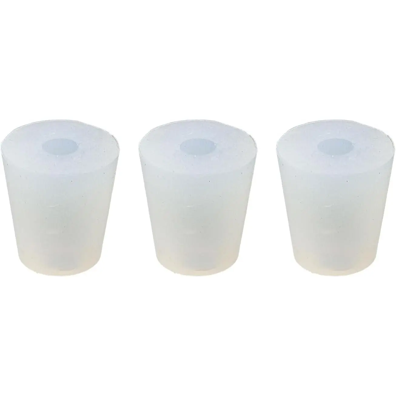 3pcs Airlock Stopper, # 4 Rubber Stopper Solid Rubber Stoppers | for Preserving, Brewing, Fermenting Sauerkraut, Making Kimchi - Use with Airlock
