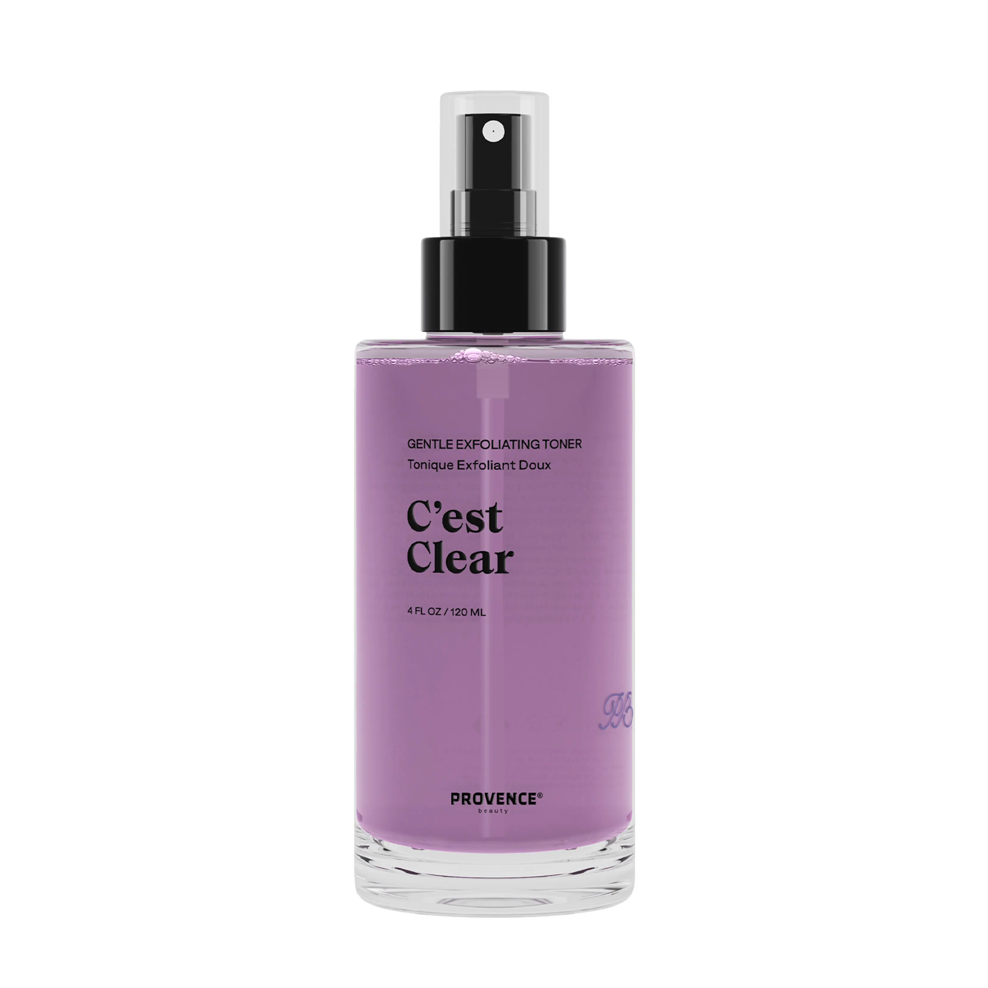 C’est Clear Exfoliating Toner | Daily Pore-Refining Toner Mist with AHA + BHA, 4 fl oz / 120ml