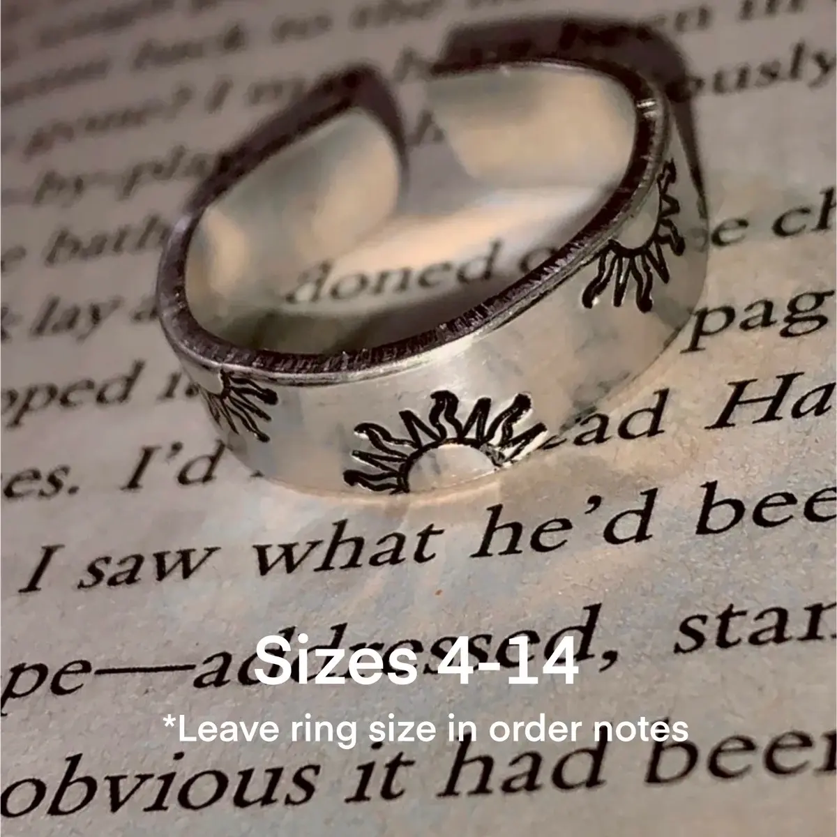 Adjustable Pocket of Sunshine Ring | Sun | Spring Jewelry | Summer Fashion