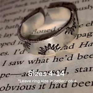 Adjustable Pocket of Sunshine Ring | Sun | Spring Jewelry | Summer Fashion