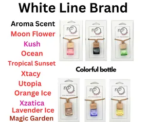 White Line - Colorful Square Bottle Diffusers
