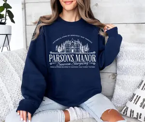 Parsons Manor Sweatshirt, Haunting Adeline Hoodie, H. D. Carlton Mech, Dark Romance Shirt, Bookish Gift, Reading Unisex Soft Comfort Crewneck Pullover Long Sleeves Graphic Fabric Sweater