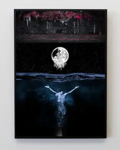 Rare Sleep Token Fan Art Print Poster - Abstract Concept Design - Unique Wall Decor Gift, Sleep Token Fans