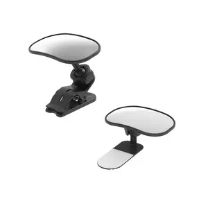 Car Sun Visor Observation Mirror, Rearview Safety Seat Mirror, Car Guardian Mirror, Automotive Coach Auxiliary Mirror, Blind Spot Mirrors, 360° Adjustable Anti-Glare