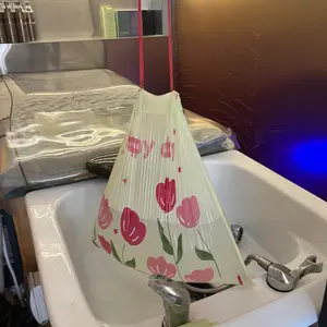 50 Pieces Cute Print Trash Bags, Thickened Handle, Sturdy Trash Bags, Home Kitchen Use, One-Off Drawstring Garbage Bags, Large Size, Quality Life