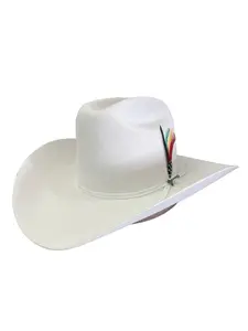 White - Stetson, 6x Rancher Brim 4" Western Felt Cowboy Hat