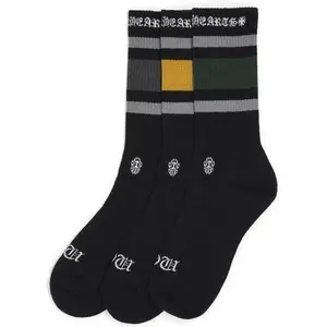 Chrome Hearts Sports Sock Single Pair Black