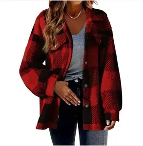 AG- Chic Comfort Plaid Wool Jacket