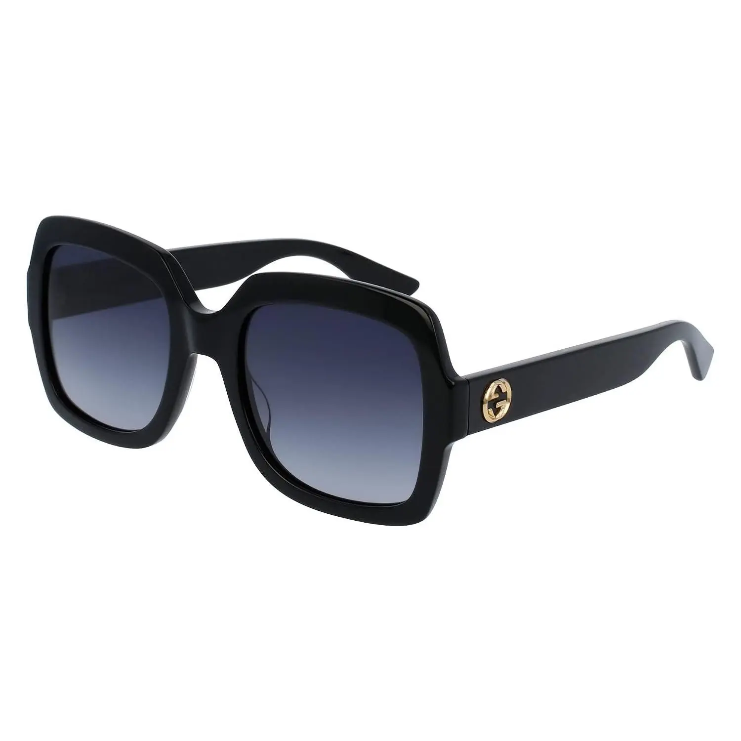 Gucci Grey Square Ladies Sunglasses GG0036SN 001 54