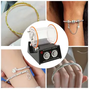 110V 5-Speed 5kg Rotary Tumbler Polishing Machine Jewelry Polisher for Gold Silver Copper Hardware Coins