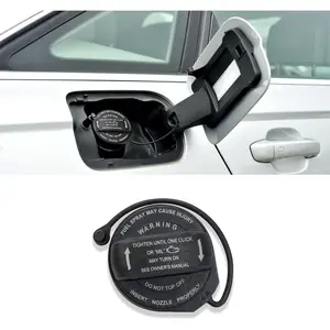 Gas Tank Cap, Fuel Tank Caps, Automotive Replacement Fuel Tank Caps, Locking Fuel Cap, Fuel Gas Tank Cover Replaces 5C0201550T, 5Q0201550L Compatible with VW Jetta, GTI, Golf and Audi A4, A5