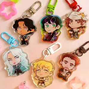 6 Ops (NOT COMBO 6) Date Everything Acrylic Keychains