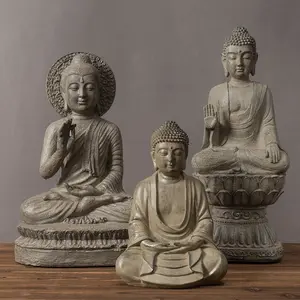 Zen Buddha Statue Decorative Home Ornament for Living Room, Perfect Gift for Family & Friends on Valentine’s Day & Christmas