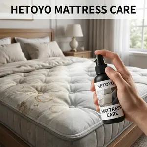 Multi-functional mattress care spray. No disassembly or water washing required. Leaves no residue. Gentle formula protects materials and deeply penetrates. Suitable for sofas, mattresses, and other upholstered furniture, including technical fabrics.