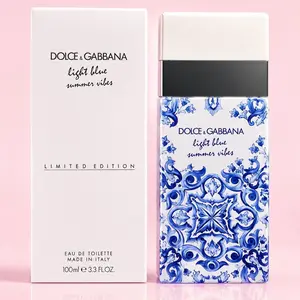 Dolce & Gabbana Light Blue Summer Vibe Eau De Toilette Spray for Women 3.3 Oz - Fragrance