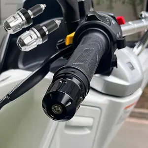 2pcs Motorcycle Handlebar End Plugs, Handlebar Plug Cover Caps Motorcycle Accessories, Upgrade Your Motorcycle Motorbike