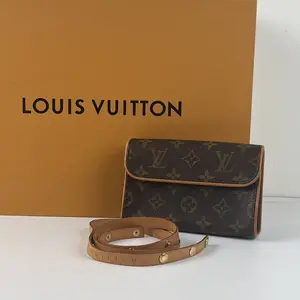Pre-owned Louis Vuitton LV Monogram Florentine Waist Pouch Bag