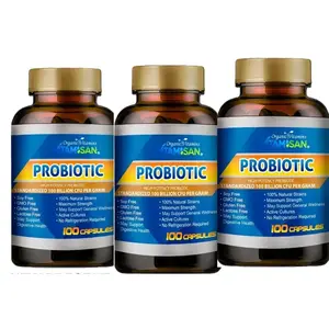 3 ULTRA PROBIOTIC 100 Billion CFUs 300 capsule NOW ULTIMATE FLORA PRIMAL NATURAL